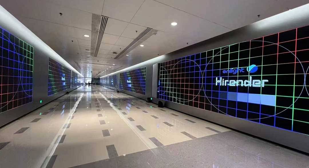 Shenzhen MixC’s Light and Shadow Art Corridor